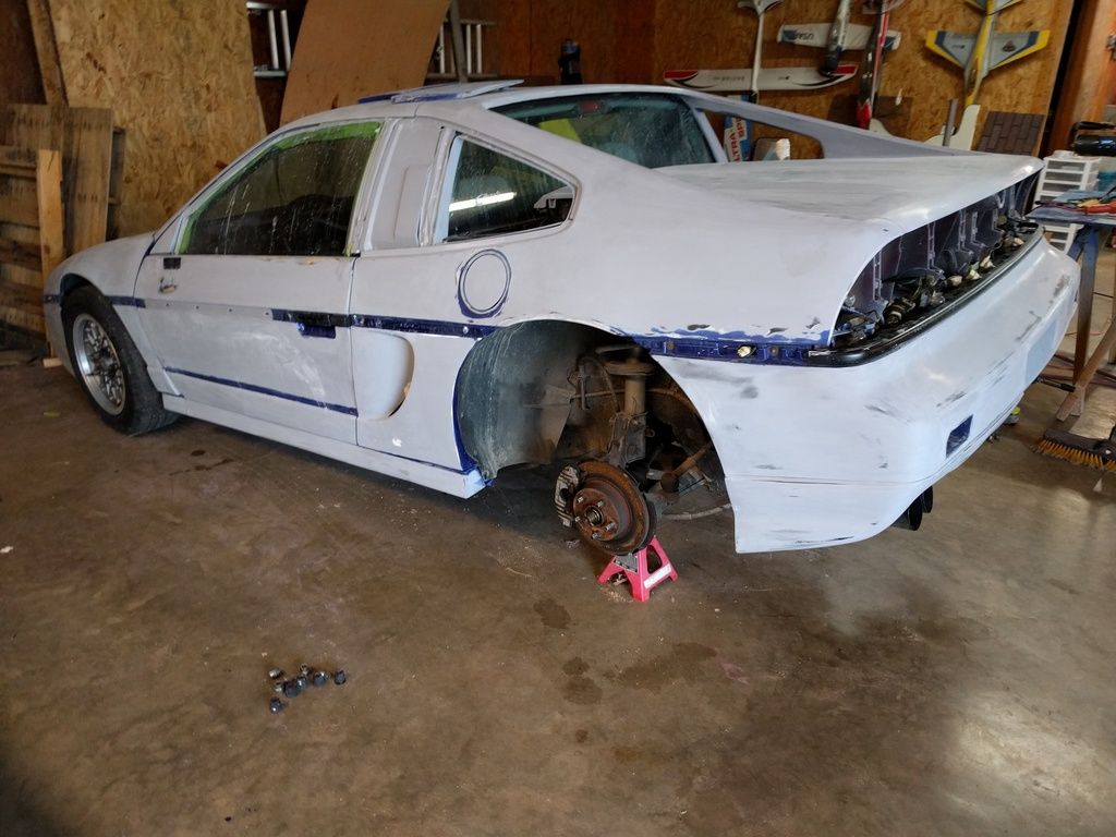 N_Ts Blue Fiero Restoration and 3800SC/F23 Swap Pennock's Fiero Forum
